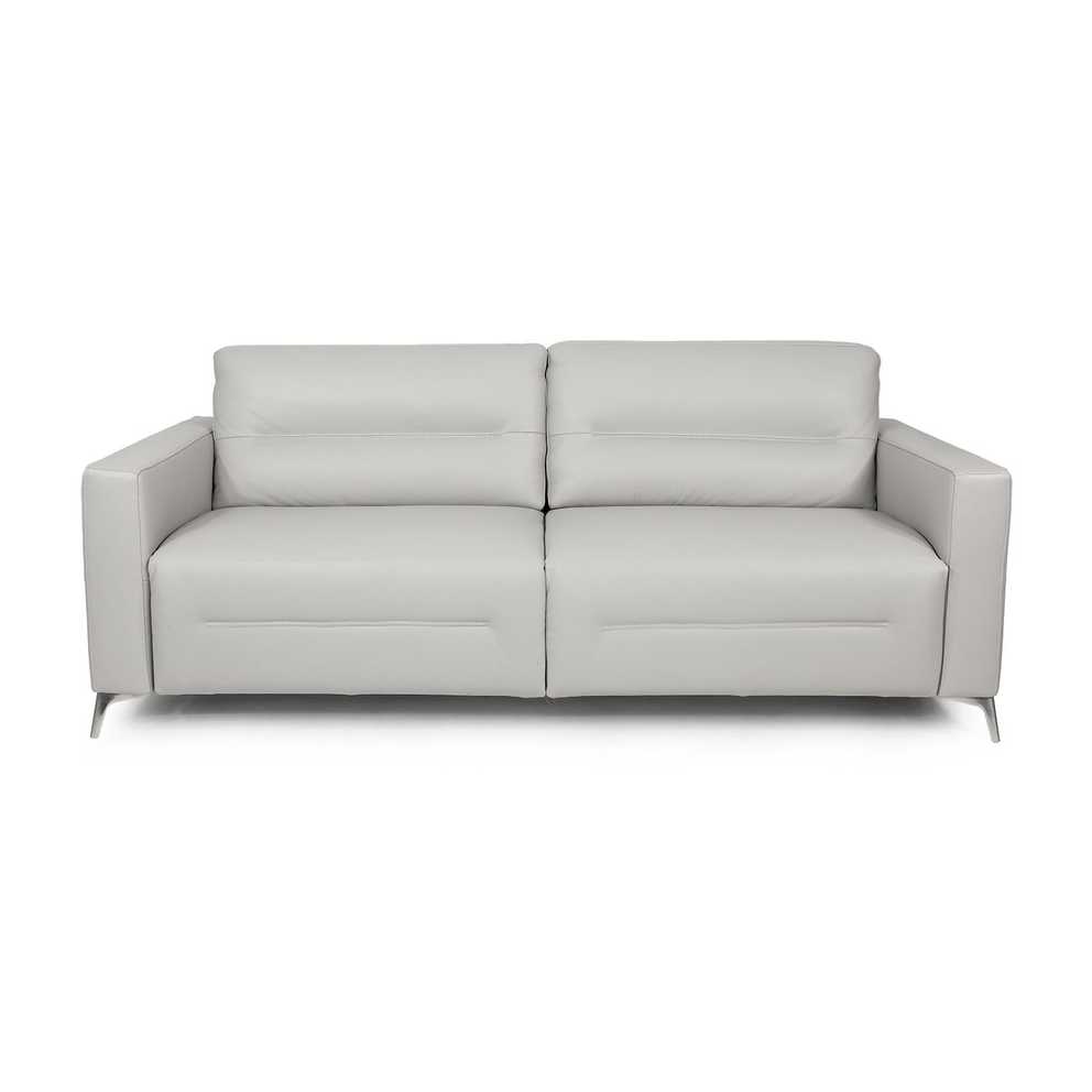 Photo Gallery of Antonio Light Gray Leather Sofas (Showing 17 of 20 Photos)