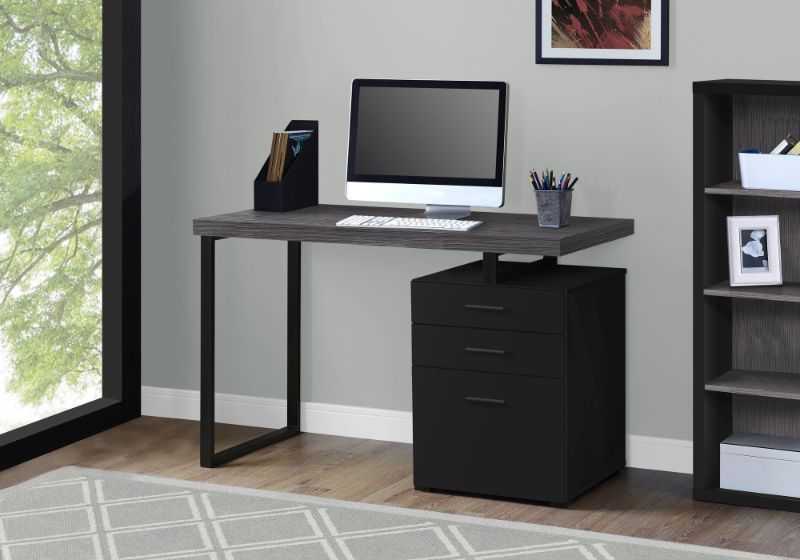 The Best Leftfacing Shelf Gray Modern Desks