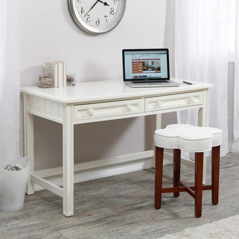Featured Image of White Wood Modern Writing Desks