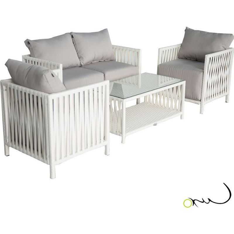 Featured Image of 4 Piece 3 Seat Outdoor Patio Sets