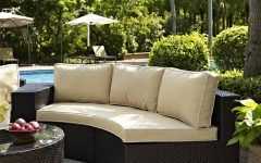 Michal Patio Sofas with Cushions