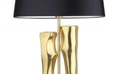 Gold Living Room Table Lamps