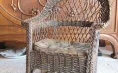 20 Ideas of Antique Wicker Rocking Chairs