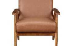 Jarin Faux Leather Armchairs