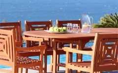 Extendable Patio Dining Set
