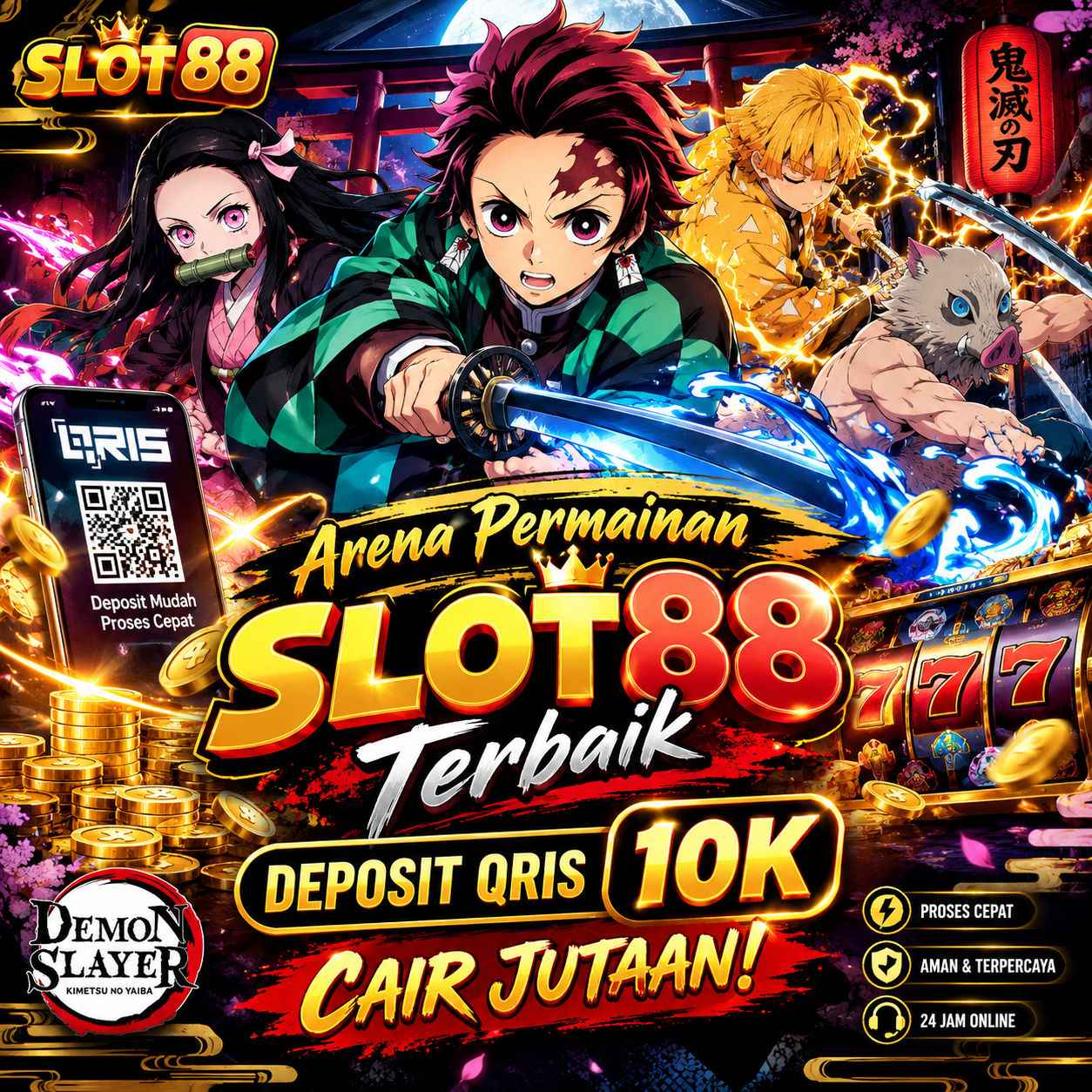 EMPEROR33 | Arena Permainan Slot88 Terbaik Deposit Qris 10K Cair Jutaan!