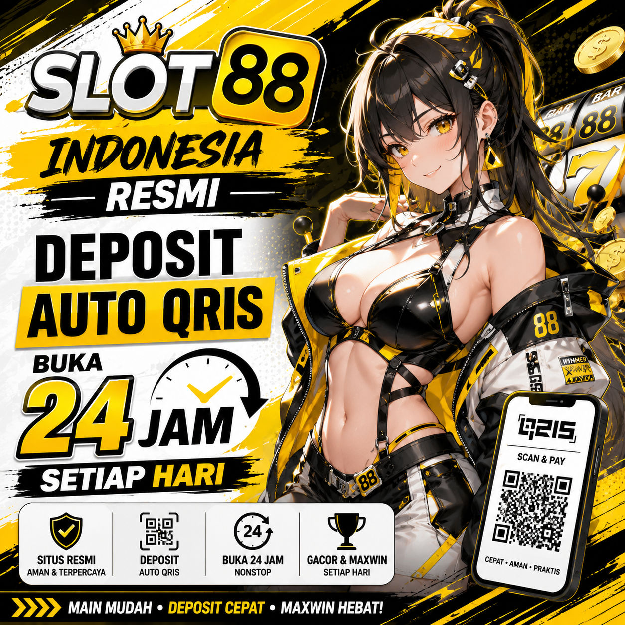 MUSANG178 ⚡️Slot88 Indonesia Resmi Deposit Auto Qris Buka 24 Jam Setiap Hari