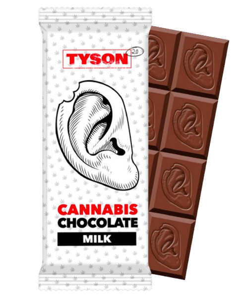 Chocolat au Lait aux Extraits de Chanvre