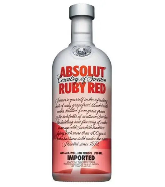 absolut ruby red liquor by Absolut - Drinks Vine in Kenya