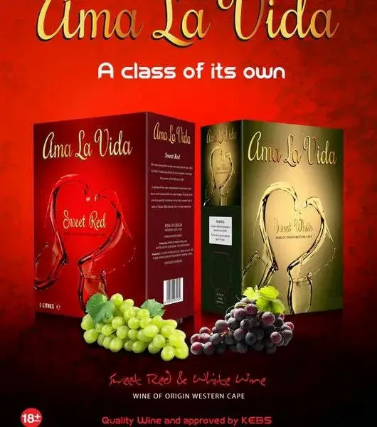 Ama La Vida white cask liquor - Drinks Vine in Kenya