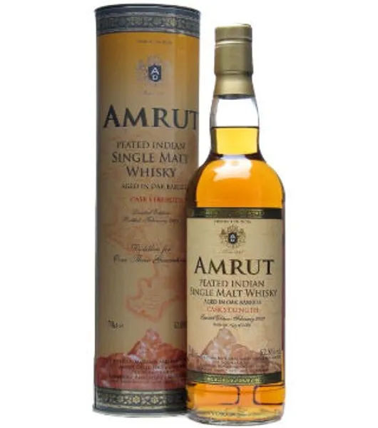 Amrut Peated Single Malt Whisky liquor - Drinks Vine in Kenya