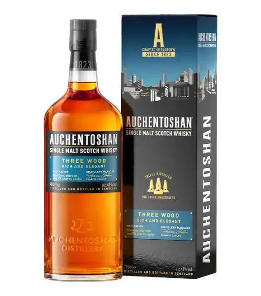 Auchentoshan three wood liquor by Auchentoshan Whisky - Drinks Vine in Kenya