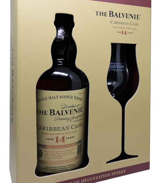 Balvenie 14 Years Carribean Cask Gift Pack liquor - Drinks Vine in Kenya