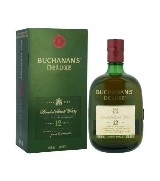 Buchanans Deluxe 12 Years liquor by Buchanans Whiskey - Drinks Vine in Kenya