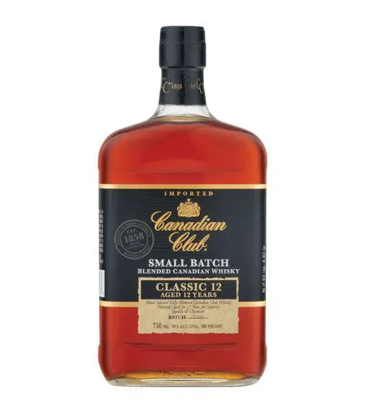 Canadian club classic 12 years small batch liquor by Canadian Club - Drinks Vine in Kenya