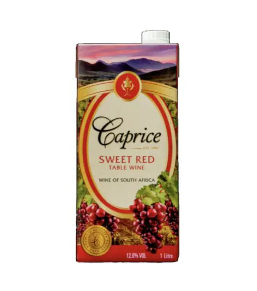 Caprice red sweet cask liquor - Drinks Vine in Kenya