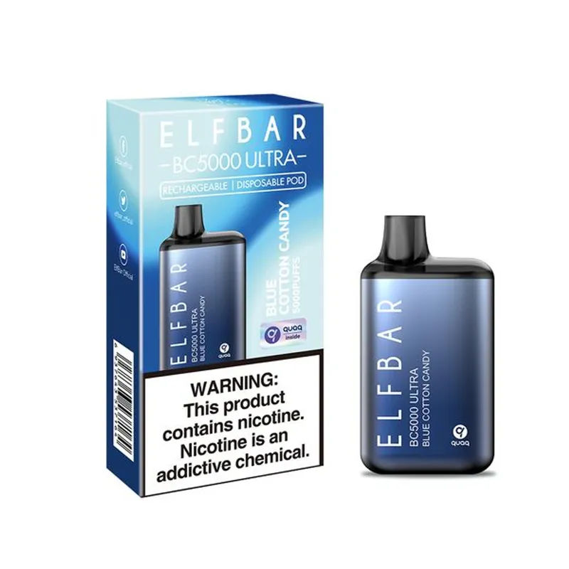 Elf Bar Blue Cotton Candy liquor - Drinks Vine in Kenya