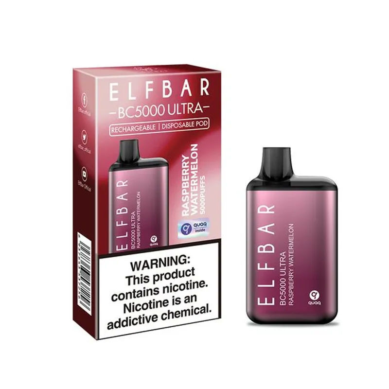 Elf Bar Raspberry Watermelon liquor - Drinks Vine in Kenya