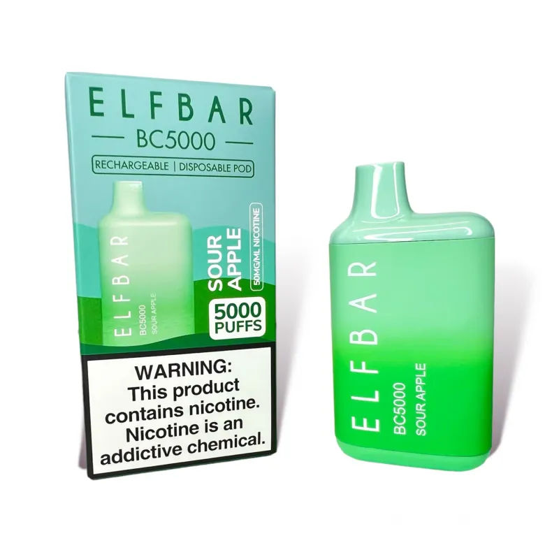 Elf Bar Sour Apple liquor - Drinks Vine in Kenya