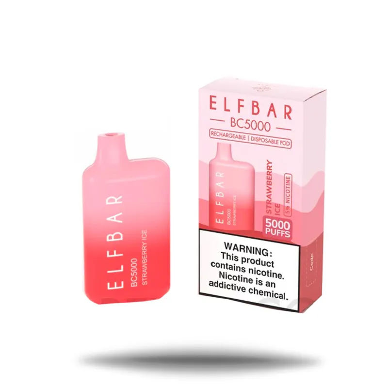 Elf Bar Strawberry Ice liquor - Drinks Vine in Kenya