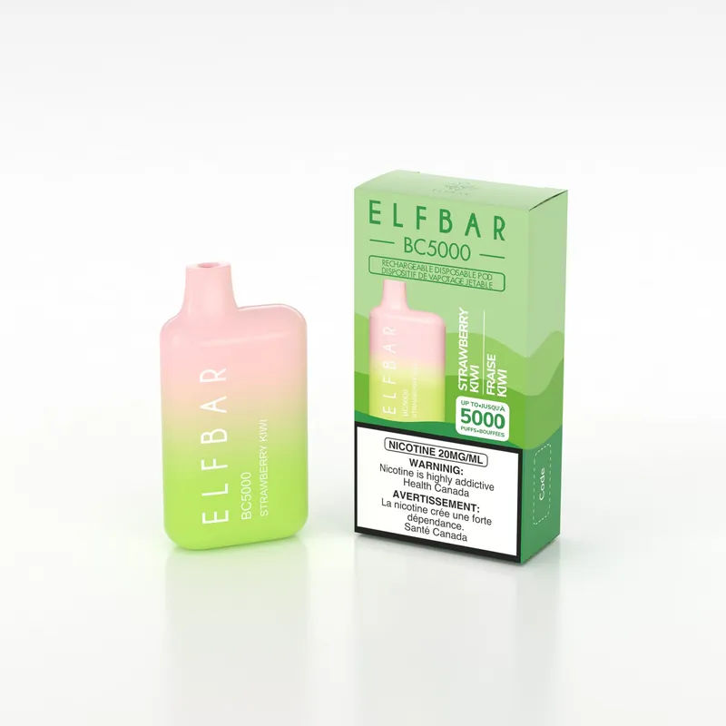 Elf Bar Strawberry Kiwi  liquor - Drinks Vine in Kenya