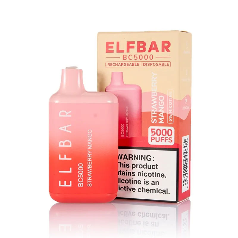 Elf Bar Strawberry Mango liquor - Drinks Vine in Kenya