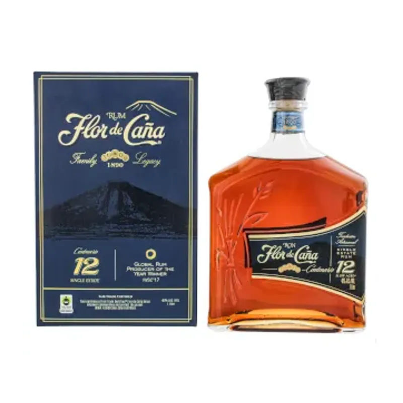 Flor De Cana Rum 12 Years liquor - Drinks Vine in Kenya