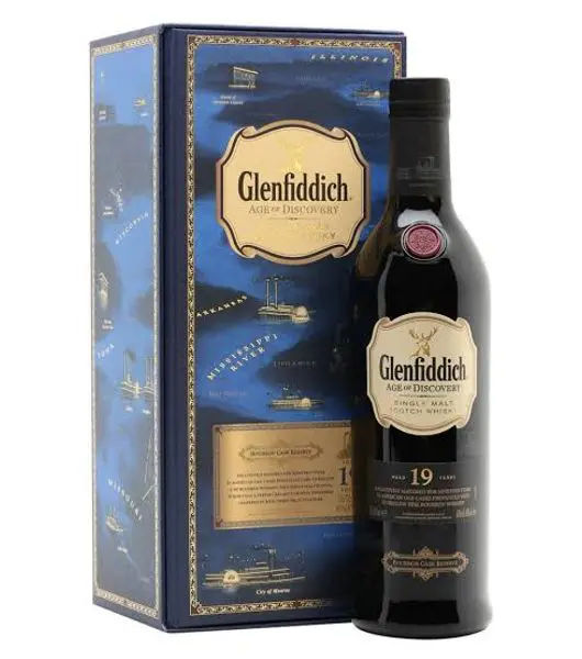Glenfiddich 19yrs old age of discovery Bourbon liquor - Drinks Vine in Kenya