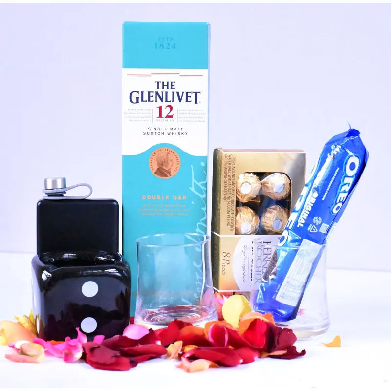 Glenlivet Whisky Gift Set liquor - Drinks Vine in Kenya