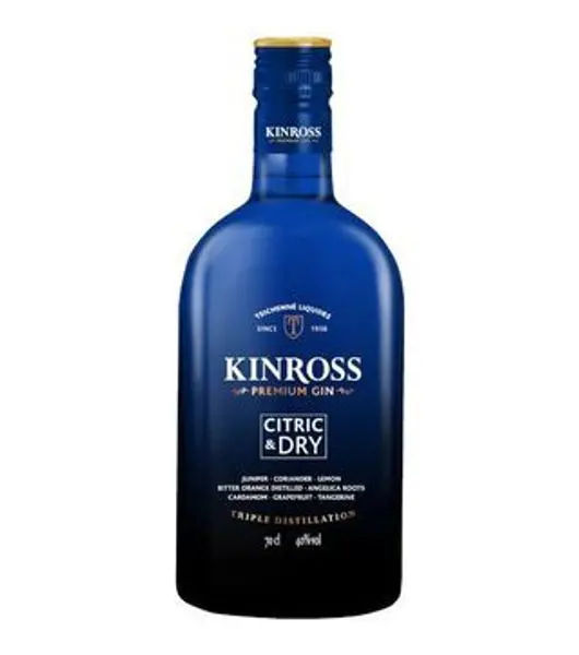 Kinross citric & dry liquor by Kinross Gin - Drinks Vine in Kenya