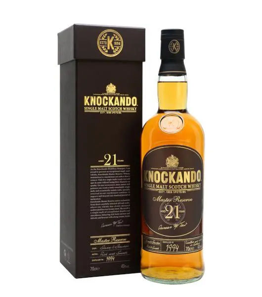 Knockando 21 years 1994 master reserve liquor by Knockando Whisky - Drinks Vine in Kenya