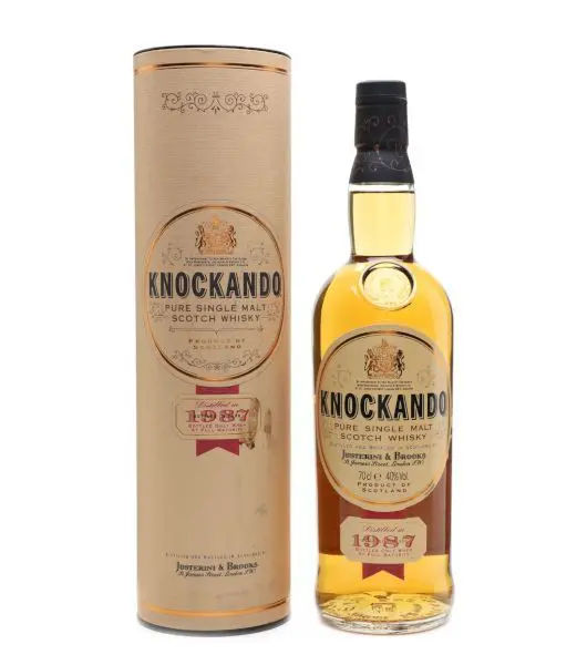 Knockando Justerin and Brooks  liquor by Knockando Whisky - Drinks Vine in Kenya