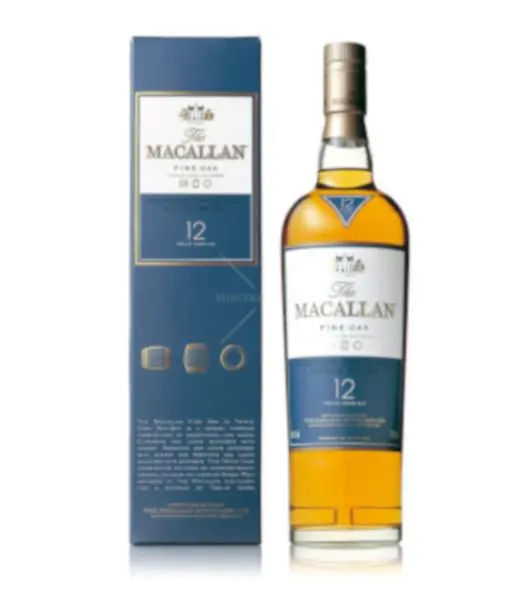 macallan 12 years fine oak liquor - Drinks Vine in Kenya