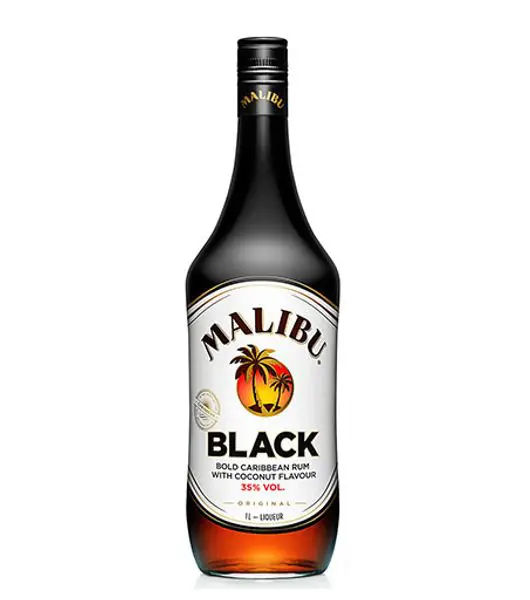 Malibu Black liquor by Malibu Rum - Drinks Vine in Kenya