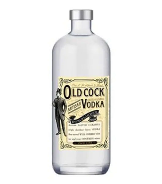 Old cock artisan caramel vodka liquor by Old Cock - Drinks Vine in Kenya