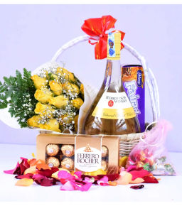 Robertson White Sweet Wine & Roses gift pack