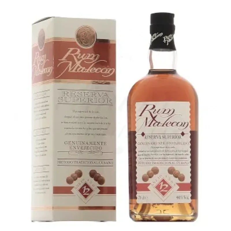 Rum Malecon 12 Years liquor - Drinks Vine in Kenya