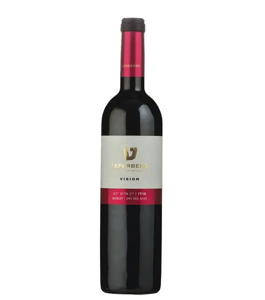 Teperberg Vision Merlot liquor - Drinks Vine in Kenya
