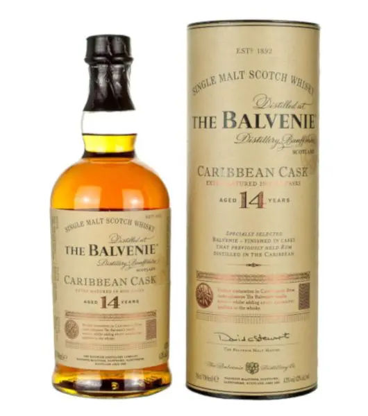 the balvenie caribbean cask 14 years liquor by Balvenie - Drinks Vine in Kenya