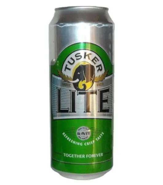 tusker lite can liquor by Tusker - Drinks Vine in Kenya