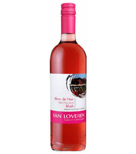 Van Loveren Blanc De Noir Red Muscadel Blush liquor - Drinks Vine in Kenya