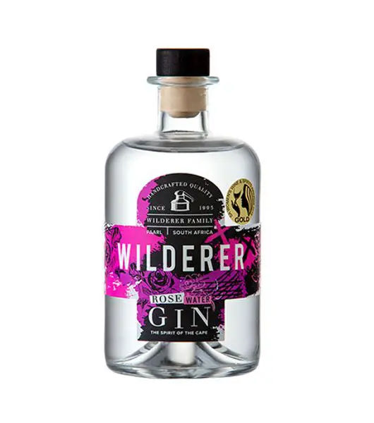 Wilderer rose water gin liquor by Wilderer Gin  - Drinks Vine in Kenya