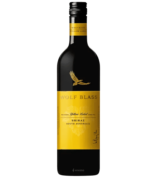 Wolf Brass Yellow Label Shiraz liquor - Drinks Vine in Kenya