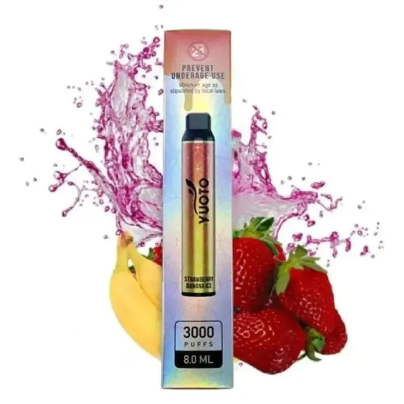 YUOTO LUSCIOUS Strawberry Banana Ice liquor by Yuoto - Drinks Vine in Kenya