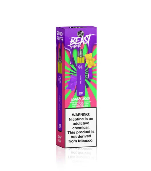 Beast Vape 2000 Puffs rechargeable