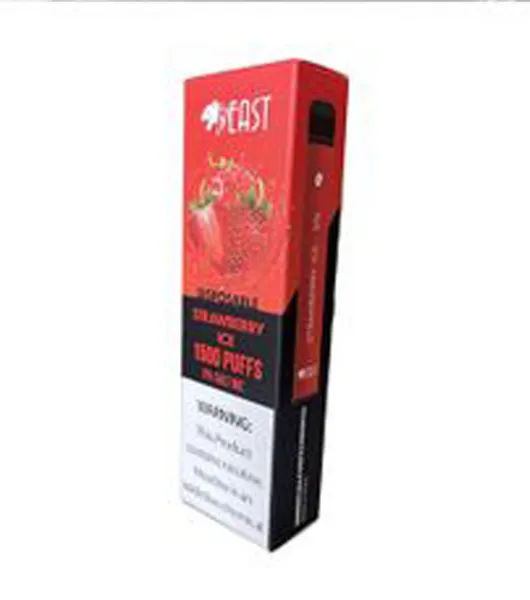 Beast Vape strawberry &watermelon ice 1500 Puffs