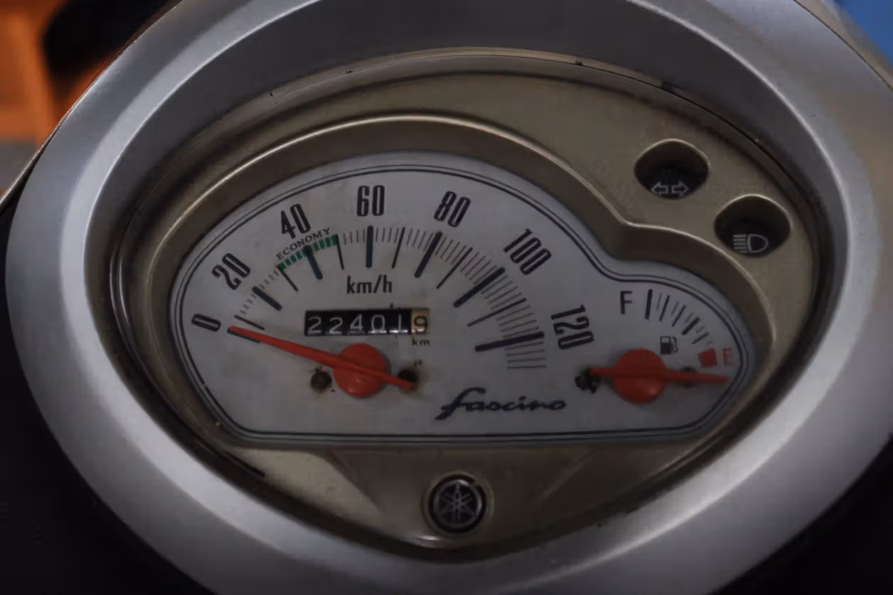 Yamaha Fascino 125 DLX Drum