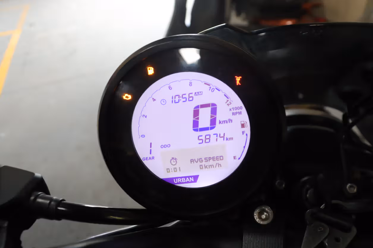 TVS Ronin Base Lightning Black