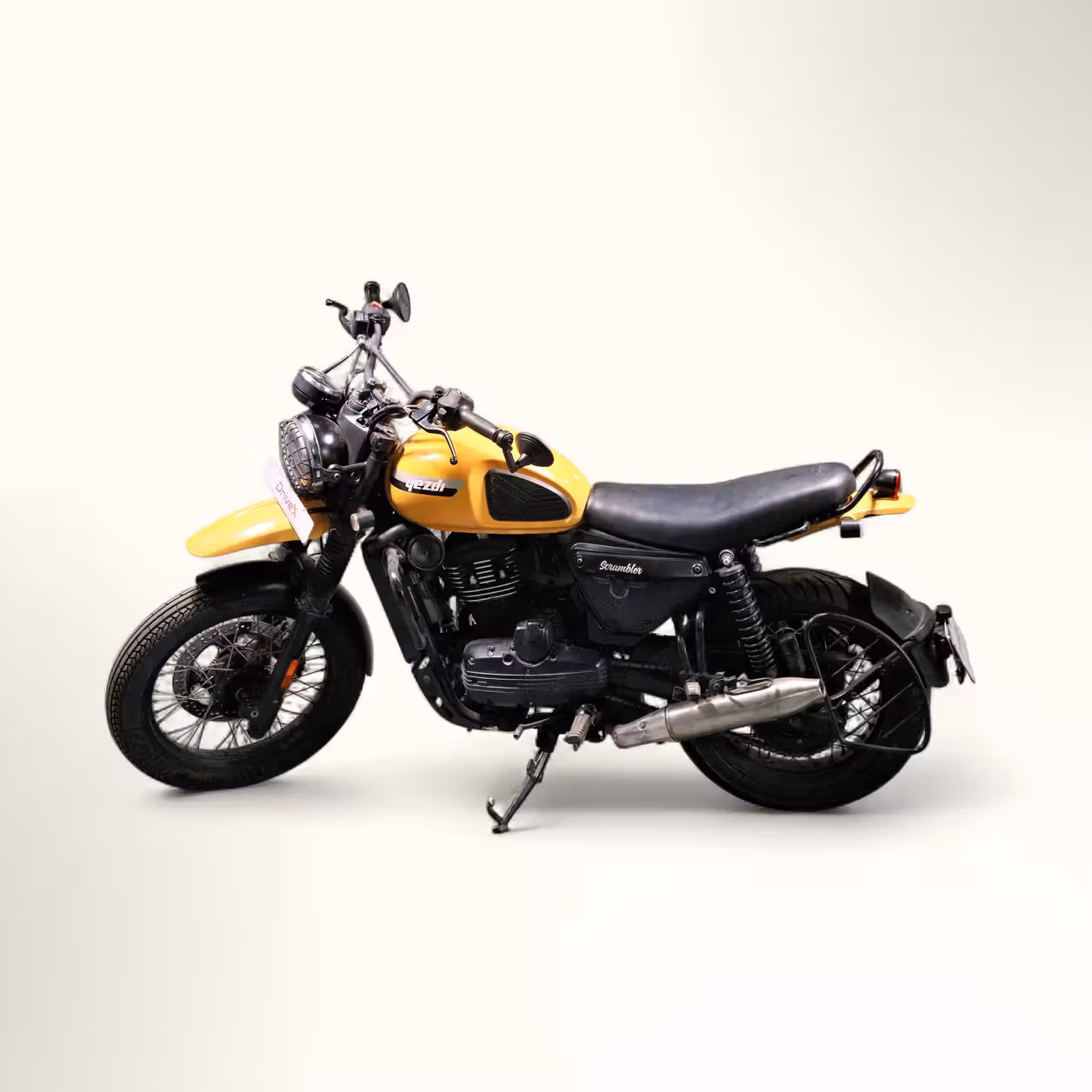 Yezdi Scrambler Yelling Yellow