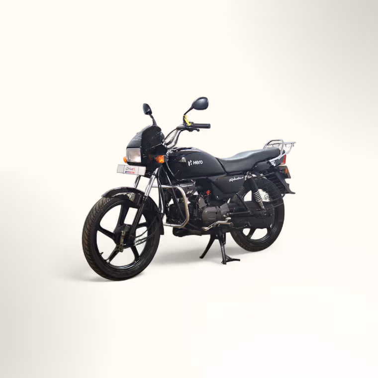 Hero Splendor Plus 100 Black And Accent Edition